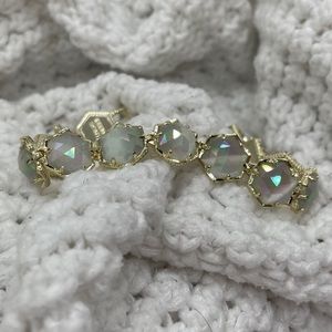 Kendra Scott Gold Iridescent Grace Bracelet